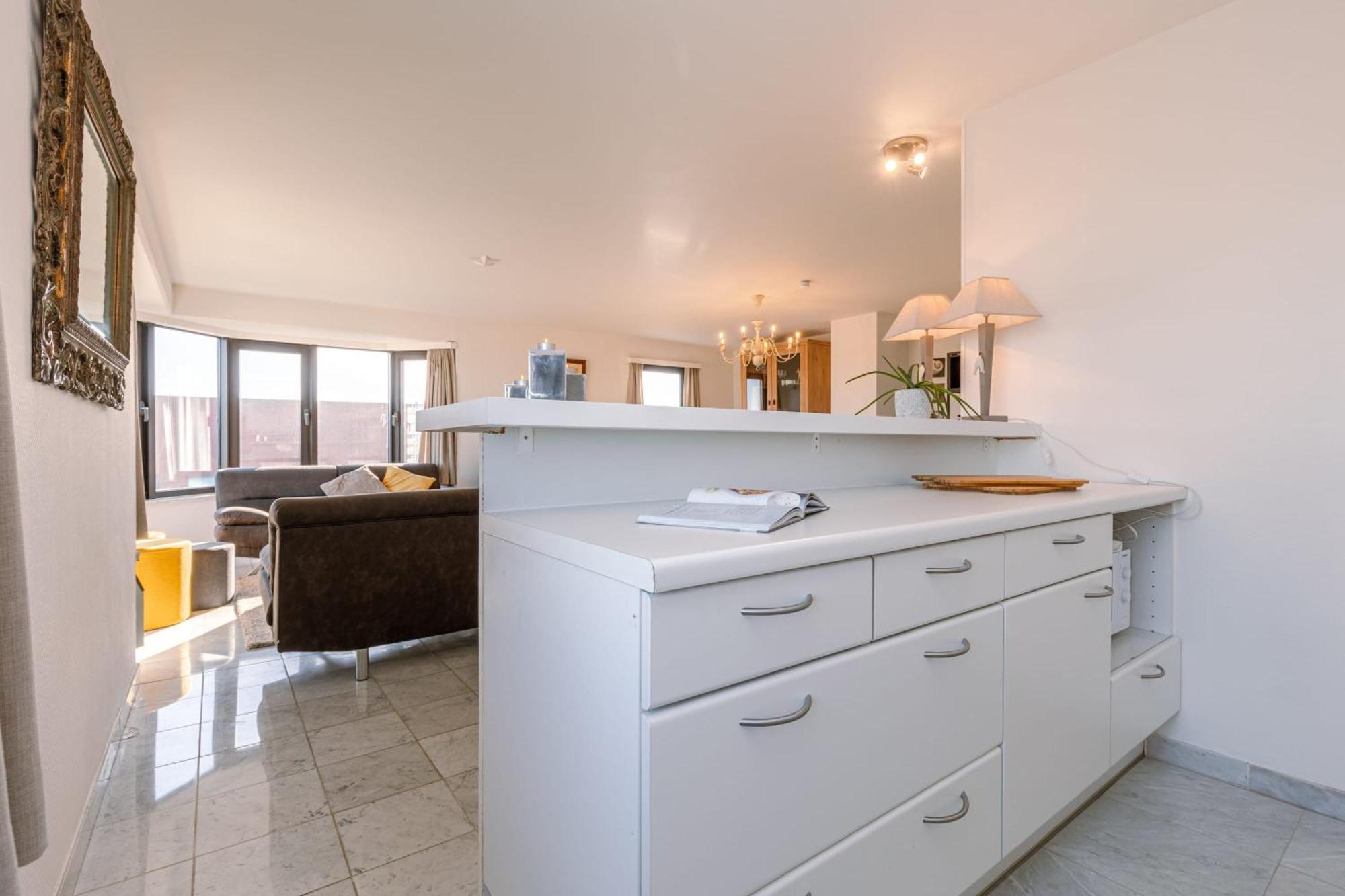 Huswell - Spacious & Modern Sea View Apartment With Garage Oostende Dış mekan fotoğraf