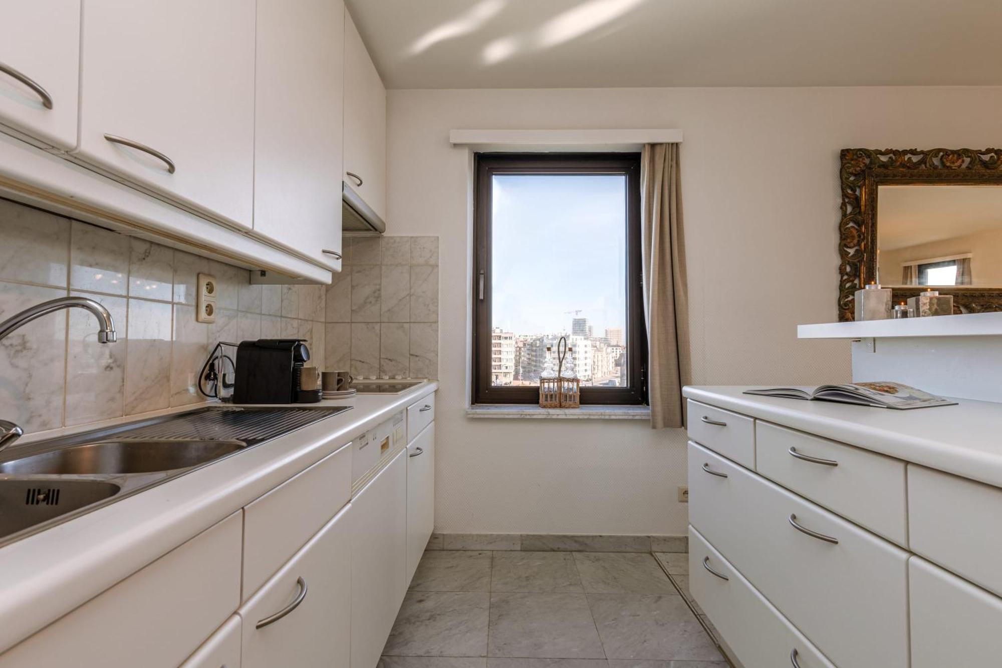 Huswell - Spacious & Modern Sea View Apartment With Garage Oostende Dış mekan fotoğraf