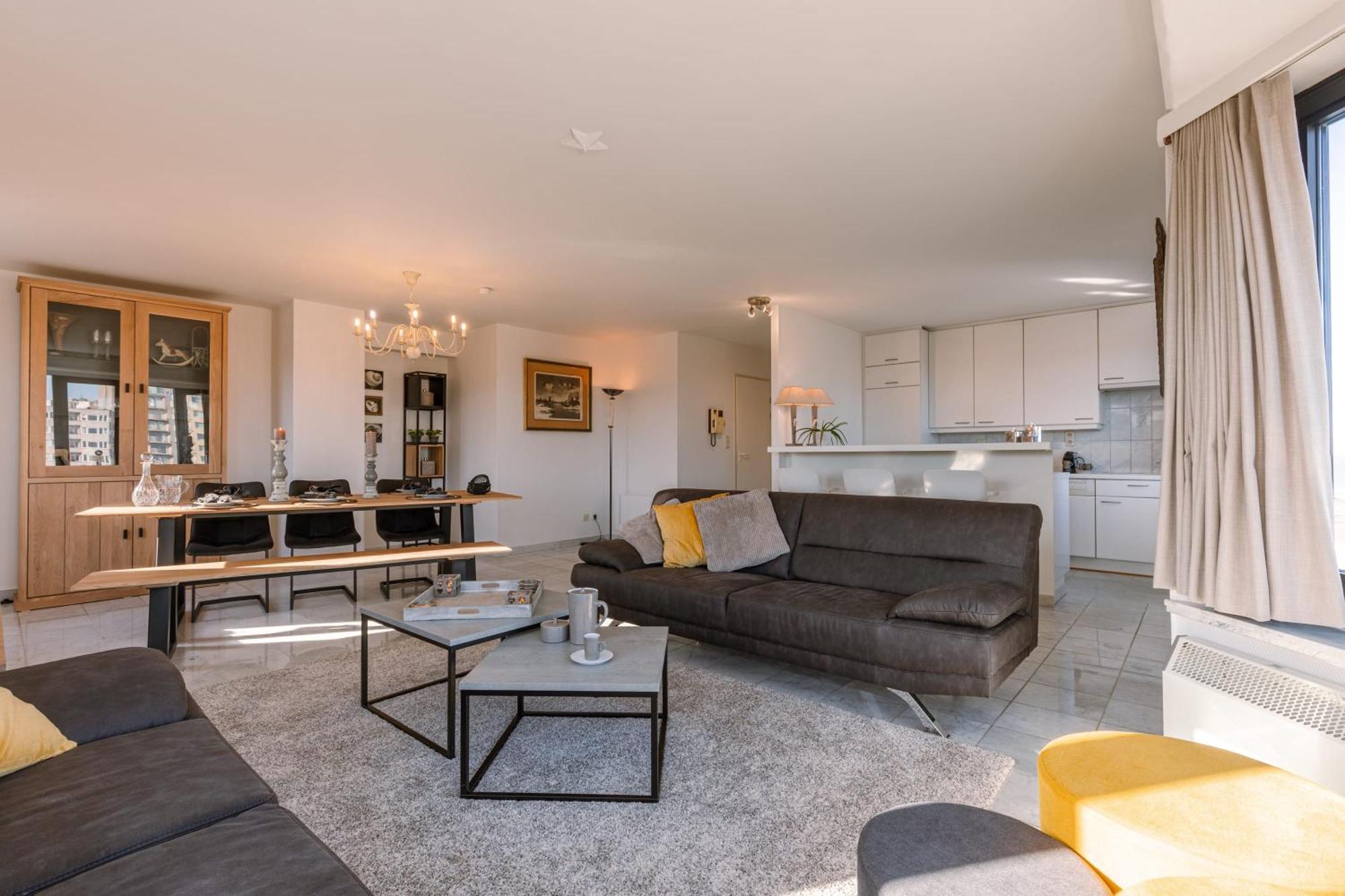 Huswell - Spacious & Modern Sea View Apartment With Garage Oostende Dış mekan fotoğraf